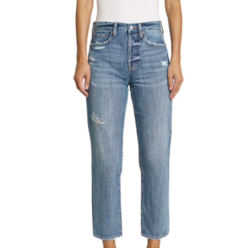 PISTOLA Charlie High Rise Straight Jean Denim in Style Antidote Size 28